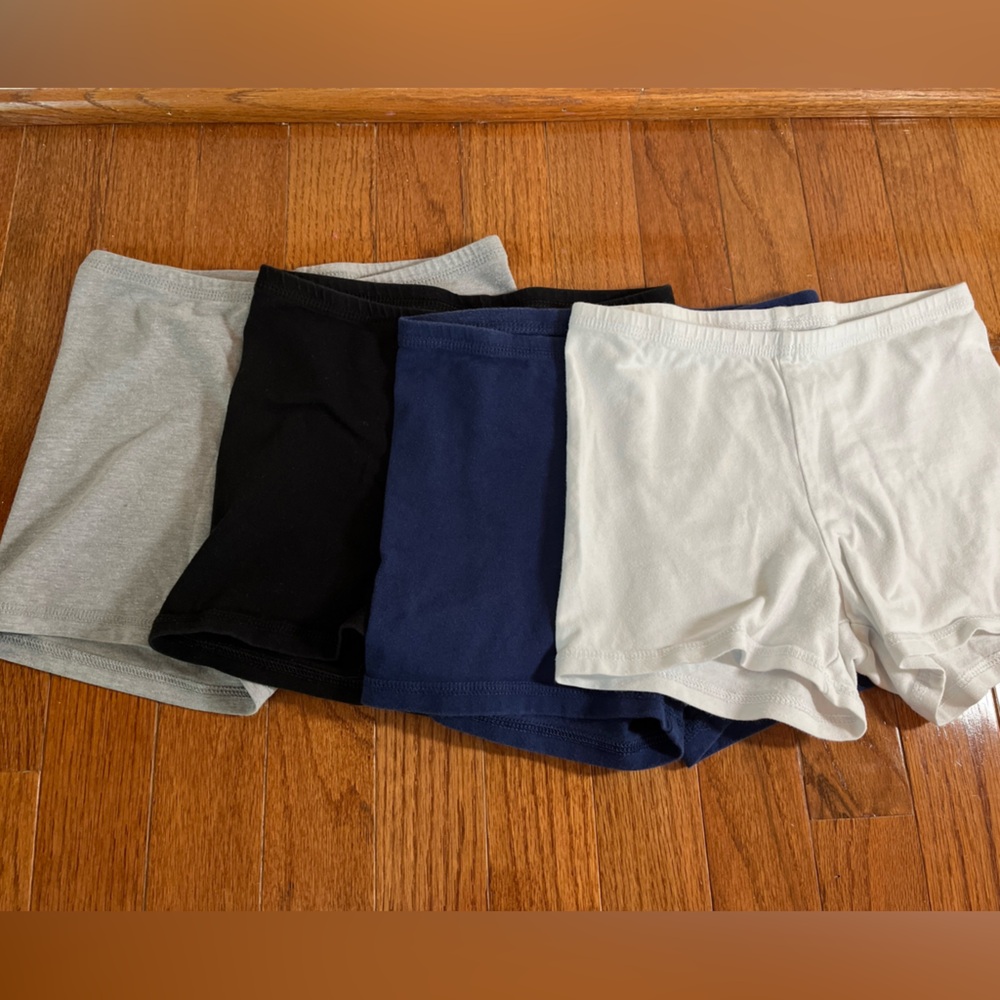 Old Navy Girls Bike Shorts Lot of 4, Size L 10-12